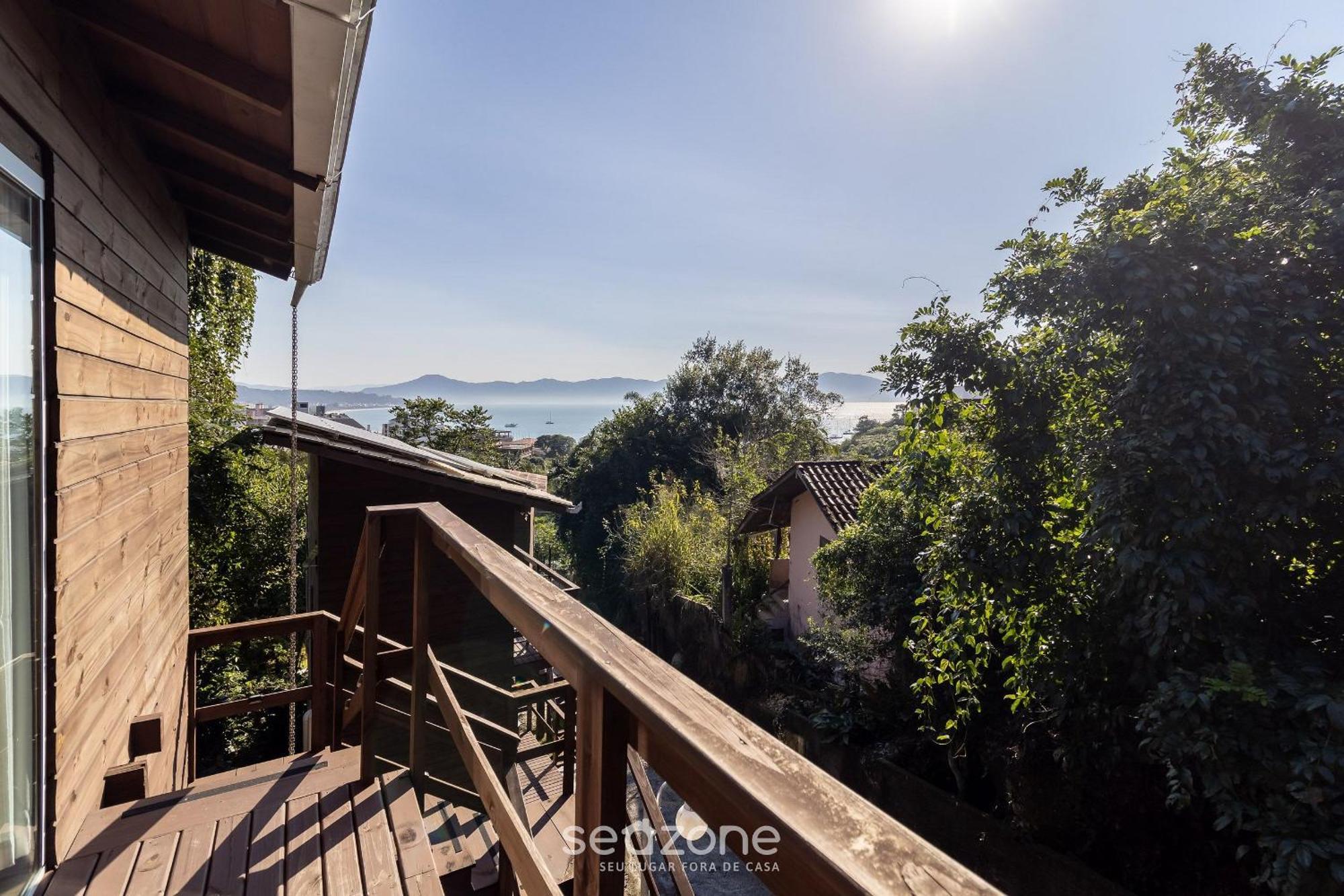 Ferienwohnung Chale Rustico Vista Panoramica Para O Mar Mav002 Florianópolis Exterior foto