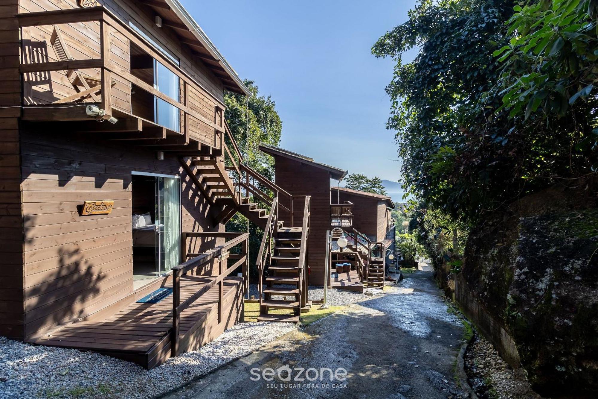 Ferienwohnung Chale Rustico Vista Panoramica Para O Mar Mav002 Florianópolis Exterior foto